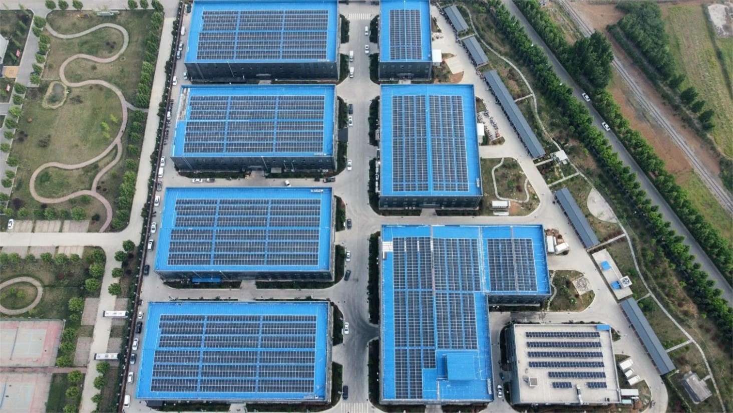 熱烈祝賀鶴壁市山城區牟山工業集聚區光伏發電項目一期工程并網發電成功 