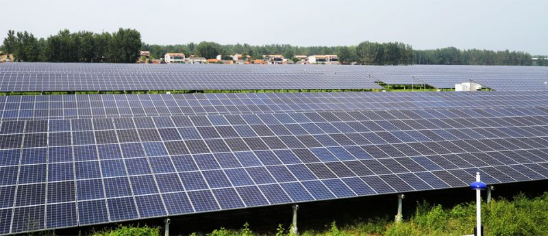 周口扶溝縣30MWp光伏場區及開關站安裝工程